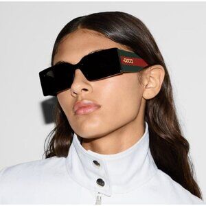 NEW GUCCI GG1860S 001 BLACK UNISEX SUNGLASSES GUCCI